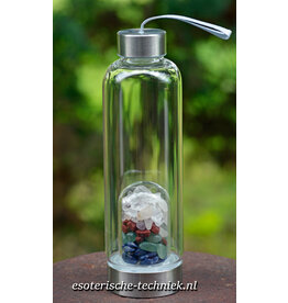 Waterfles met Edelstenen