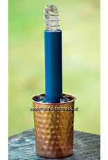 Orgone Chembuster Power Pipe met Preseli Bluestone (Stonehenge steen), Rutielkwarts, Rookkwarts en Shungite.