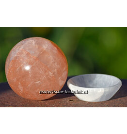 Edelsteen bol of Sphere Hematietkwarts