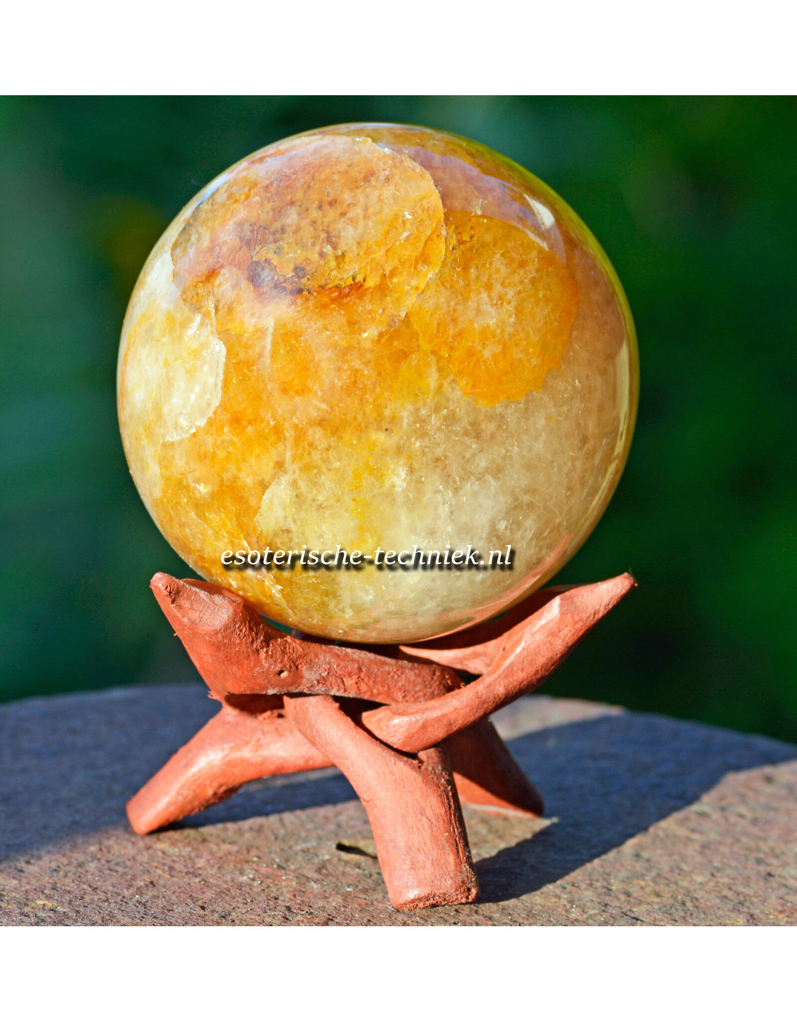 Edelsteen bol of Sphere Golden Healer