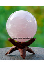 Edelsteen bol sphere Rozenkwarts