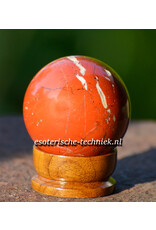 Edelsteen bol sphere Rode Jaspis