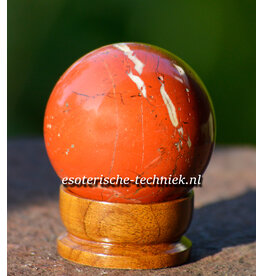 Edelsteen bol sphere Rode Jaspis