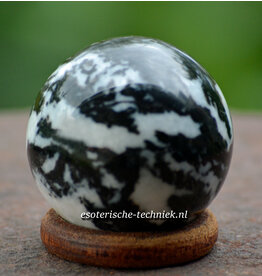 Edelsteen bol sphere Zebra Jaspis