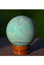 Amazonite Gemstone Sphere | Natural Crystal Energy Sphere for Balance, Harmony, Heart Healing & Spiritual Growth