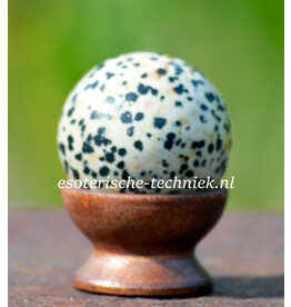 Edelsteen bol sphere Dalmatiër Jaspis