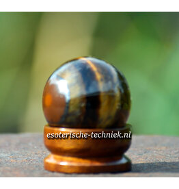 Edelsteen bol sphere Tijgeroog