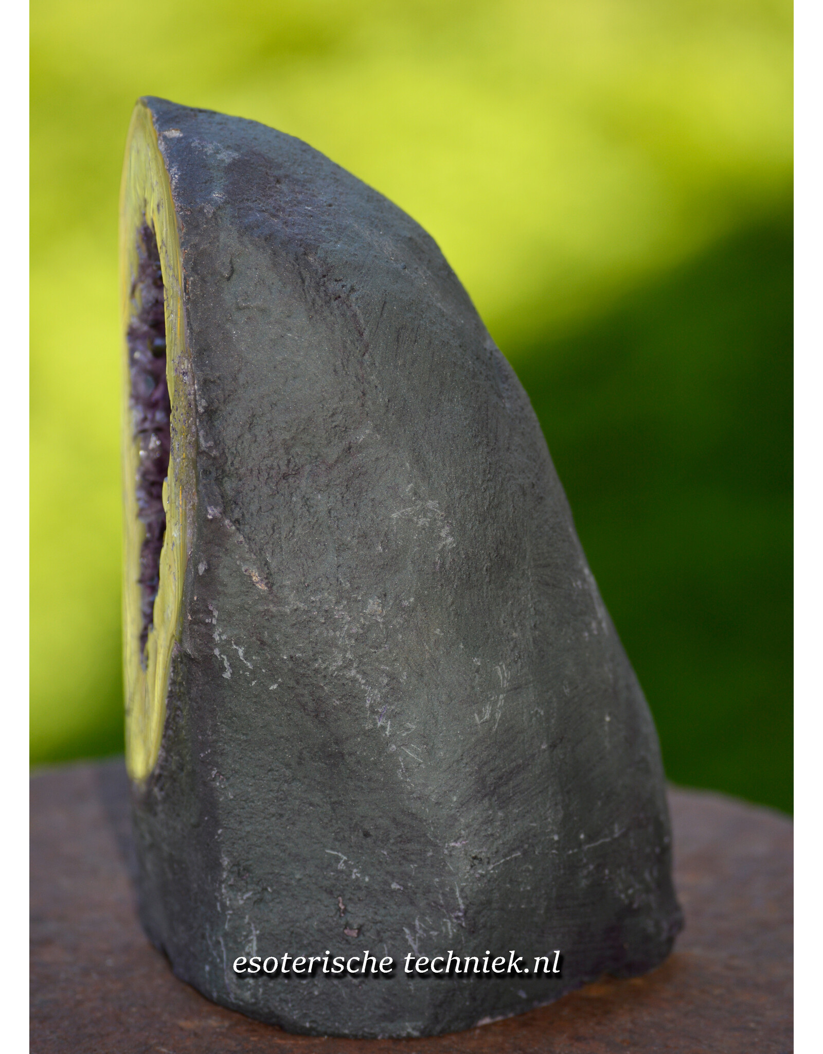 Aura Amethist Geode klein