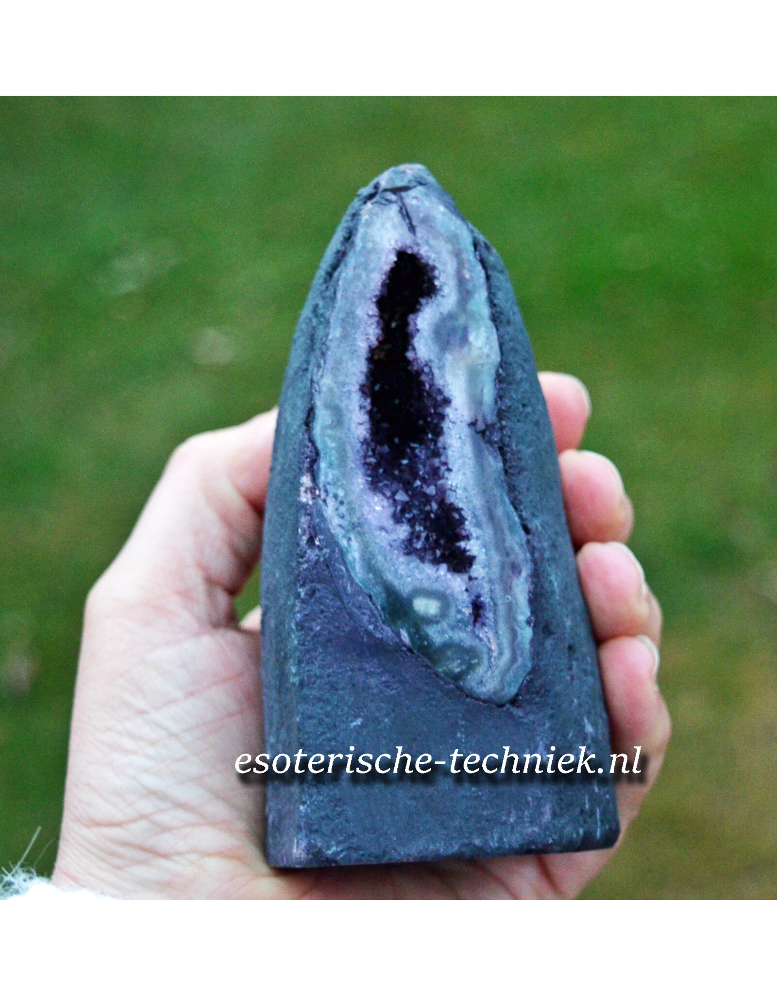 Aura Amethist Geode klein