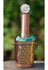 Energy Harmonizer Power Pipe with Amazonite & Shungite | EMF Protection