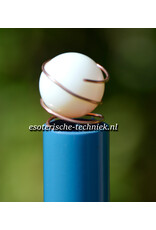Apatite EMF Chembuster Power Pipe with Opalite Sphere & Shungite | Against EMF & 5G