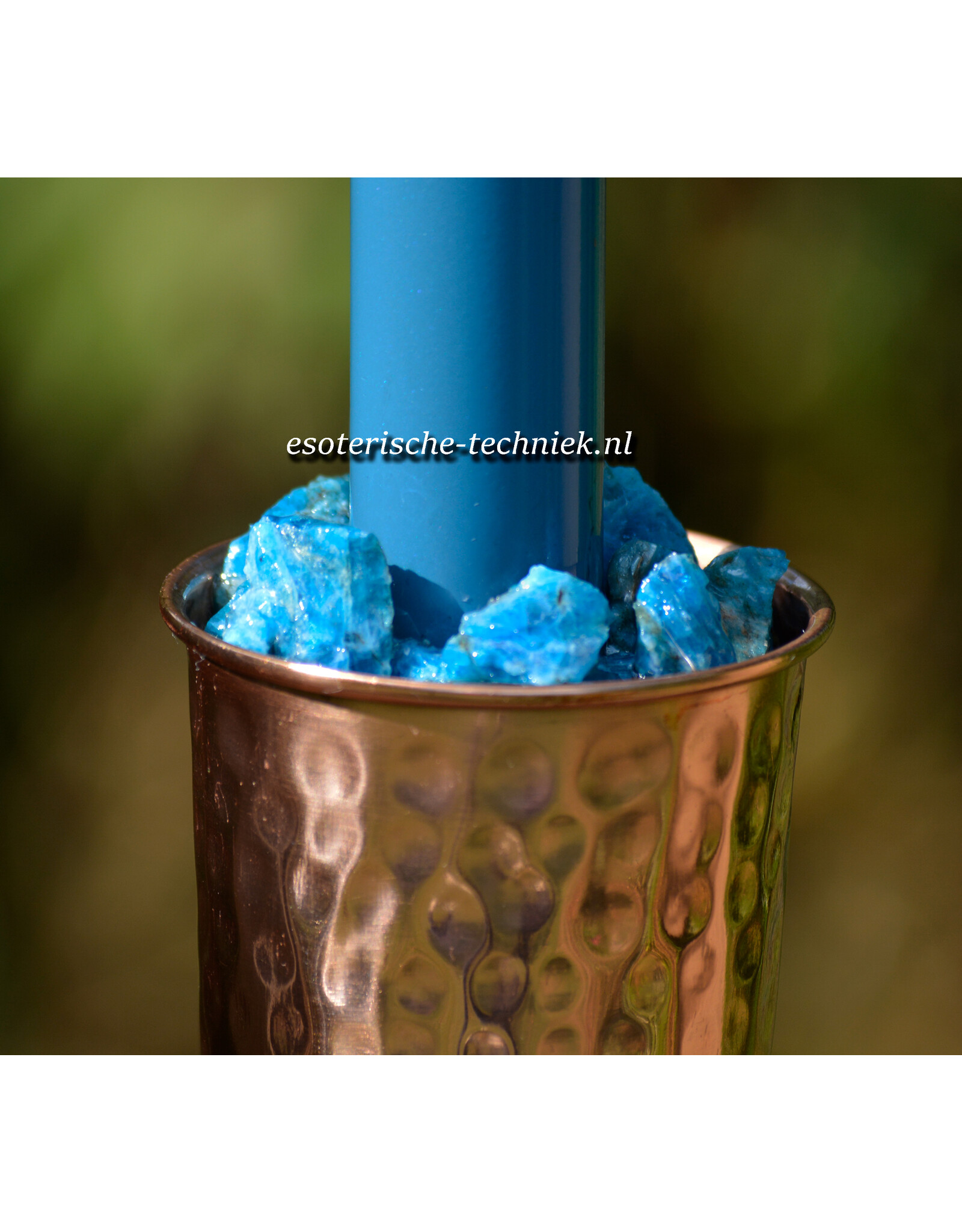 Apatite EMF Chembuster Power Pipe with Opalite Sphere & Shungite | Against EMF & 5G