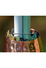 Orgonite Chembuster with Fuchsite, Labradorite & Shungite | Energy Balance & Protection