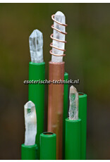 Orgon Malachiet Chembuster met Groene Opaal, Azeztuliet en Shungiet