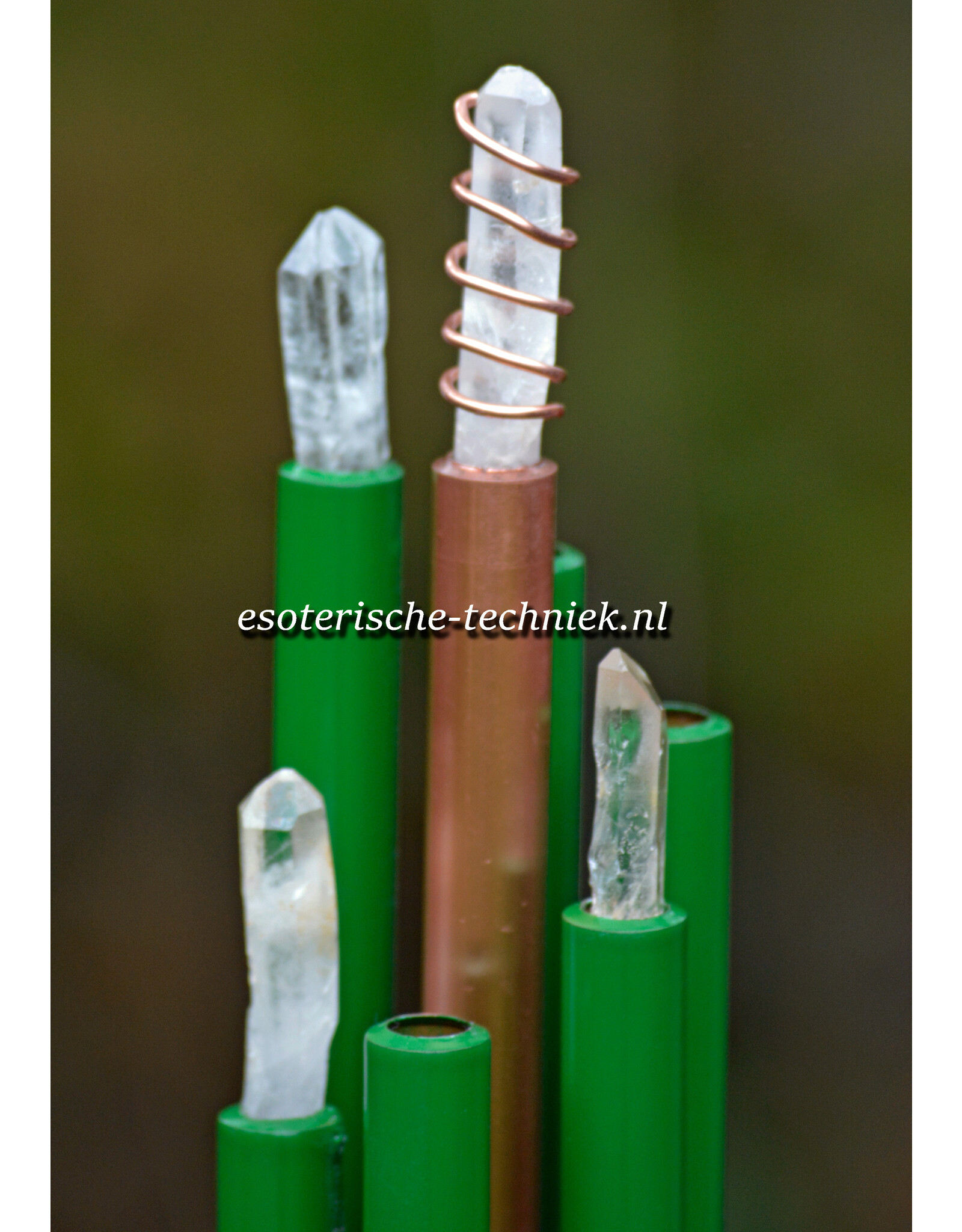 Orgon Malachiet Chembuster met Groene Opaal, Azeztuliet en Shungiet