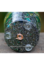 Orgon Malachiet Chembuster met Groene Opaal, Azeztuliet en Shungiet