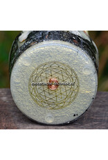 Orgon energie generator met dubbele vortex Viso Calciet, Regenboog Calciet en Shungite