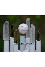 Orgon Energie Generator met Shungite, Sneeuwvlok Obsidiaan, witte Calciet, Fairy Stone  en Seleniet