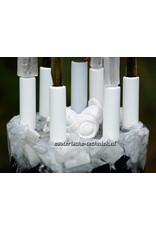 Orgon Energie Generator met Shungite, Sneeuwvlok Obsidiaan, witte Calciet, Fairy Stone  en Seleniet