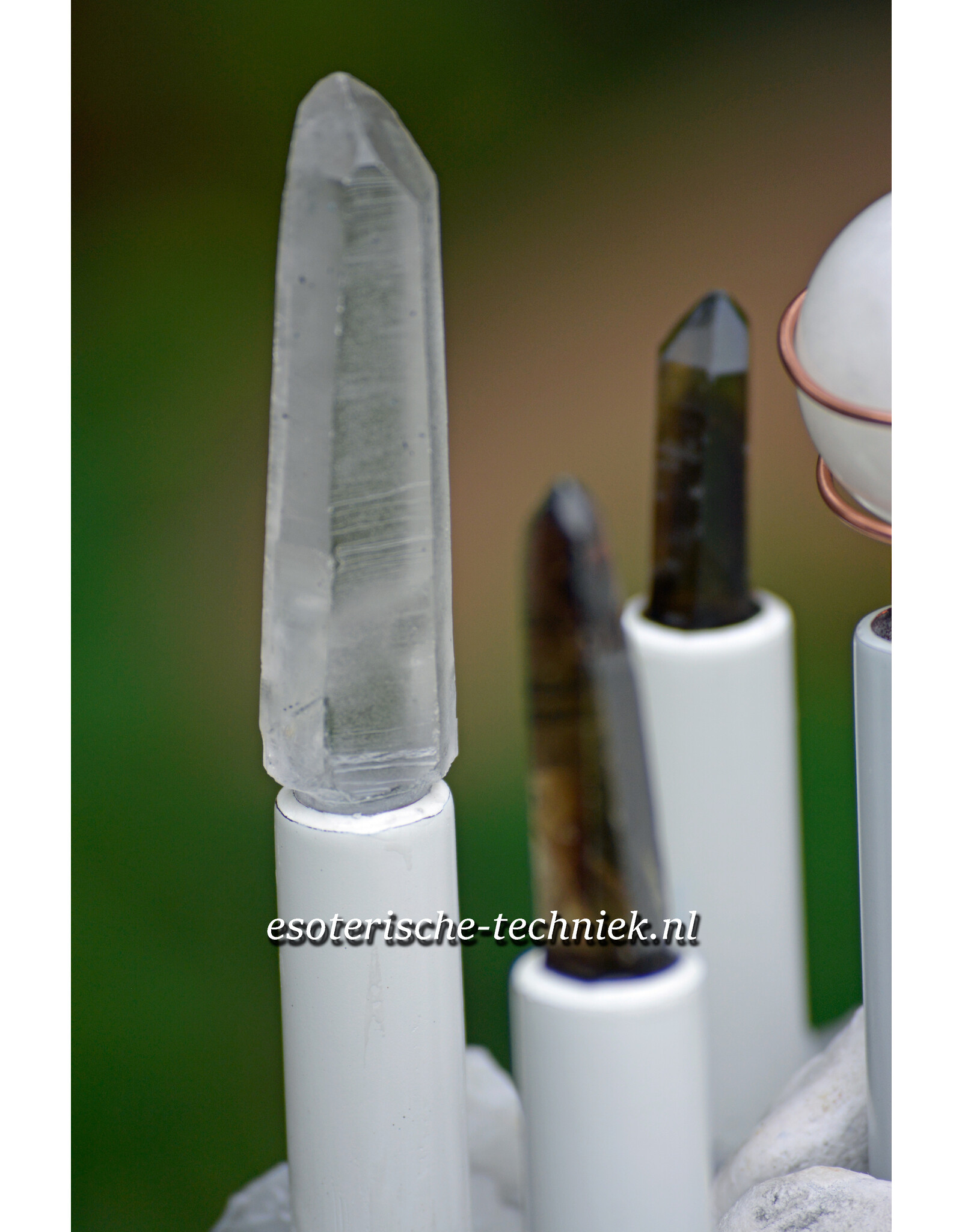 Orgon Energie Generator met Shungite, Sneeuwvlok Obsidiaan, witte Calciet, Fairy Stone  en Seleniet