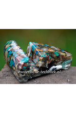 Orgonite Mobiele Telefoonstandaard  voor op je bureau of werkplek.