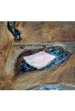 Orgonite meditatie kruk met edelstenen en mineralen