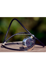 Orgoniet Hanger van 925 Zilver met Cupriet, Herkimer Diamant, Shungite en Arkansas Bergkristal, VERKOCHT