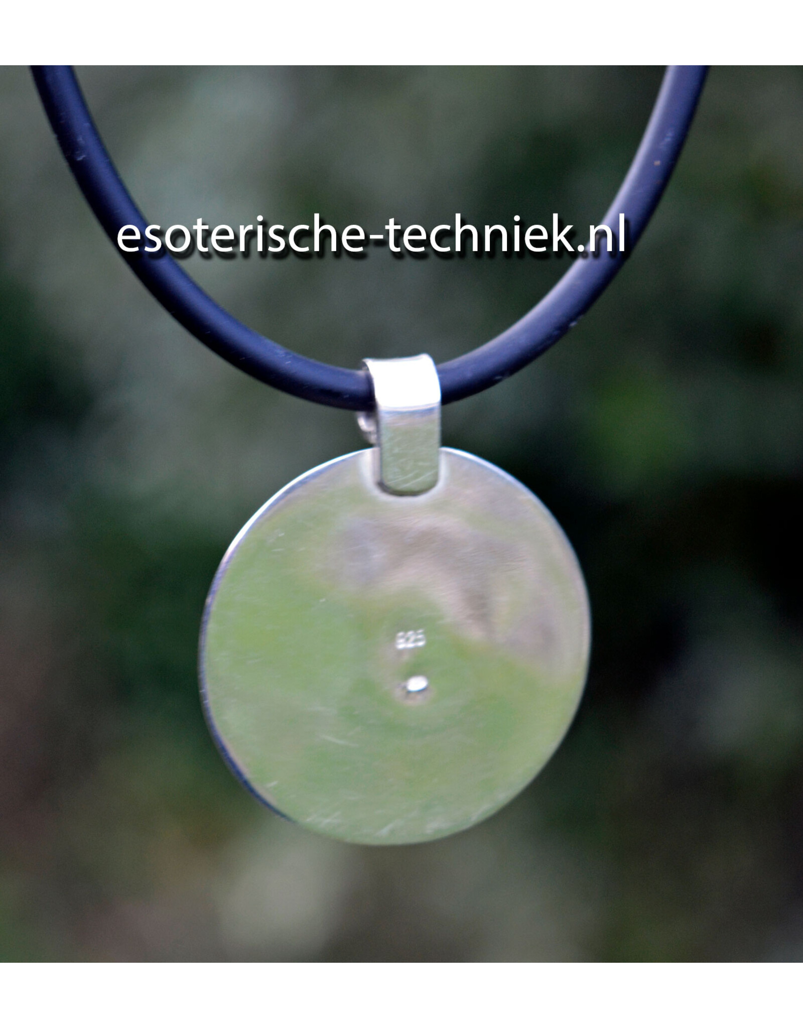 Orgoniet Hanger van 925 Zilver met Cupriet, Herkimer Diamant, Shungite en Arkansas Bergkristal, VERKOCHT