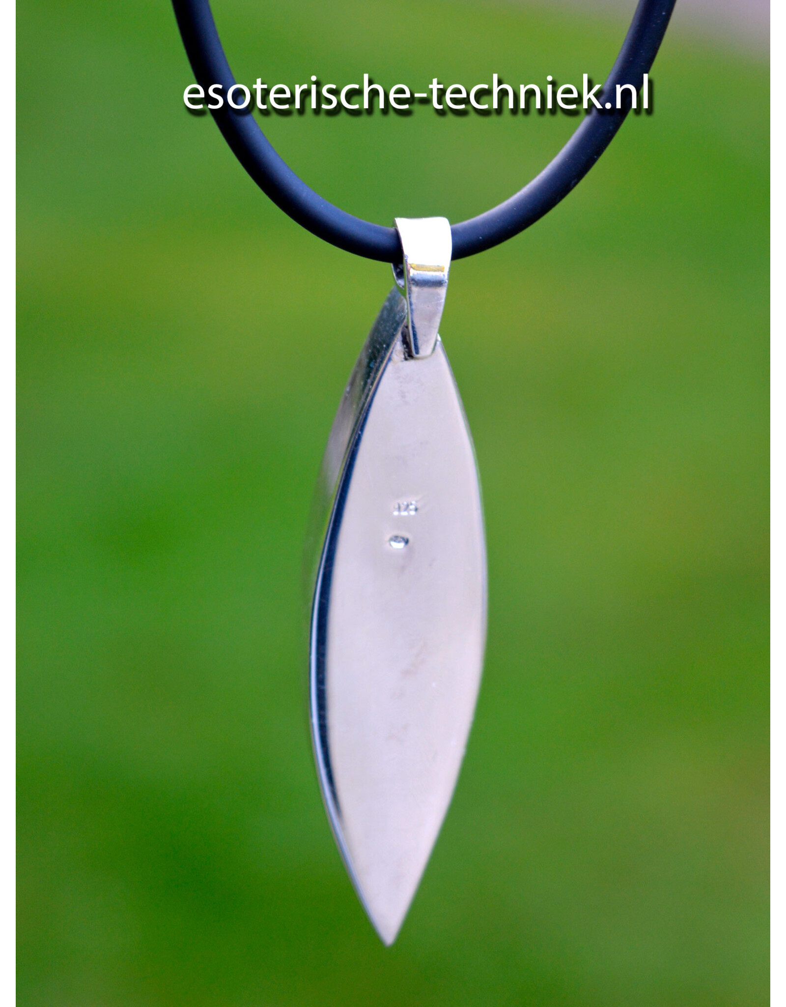 Rhodochrosiet Orgonite sieraad sterling zilver 925