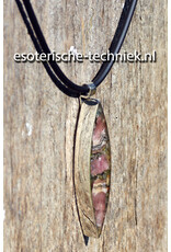 Rhodochrosiet Orgonite sieraad sterling zilver 925