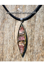 Rhodochrosiet Orgonite sieraad sterling zilver 925