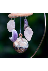 Orgonite Mobile with Crystals | Golden Triangle