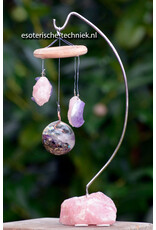Orgonite Mobile with Crystals | Golden Triangle