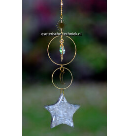 Seleniet Orgonite raamhanger.