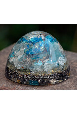 Shattuckiet orgonite cone met Blauwe Obsidiaan en Shungite. Bescherming tegen 5G, straling en negatieve energie.