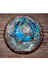 Shattuckiet orgonite cone met Blauwe Obsidiaan en Shungite. Bescherming tegen 5G, straling en negatieve energie.