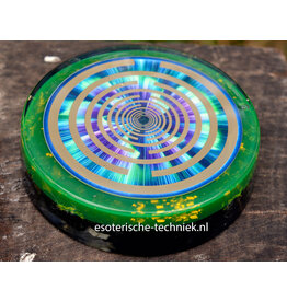 Energieplaat Orgonite Oplaadschijf  Shungite Lakhovsky MWO Antenne