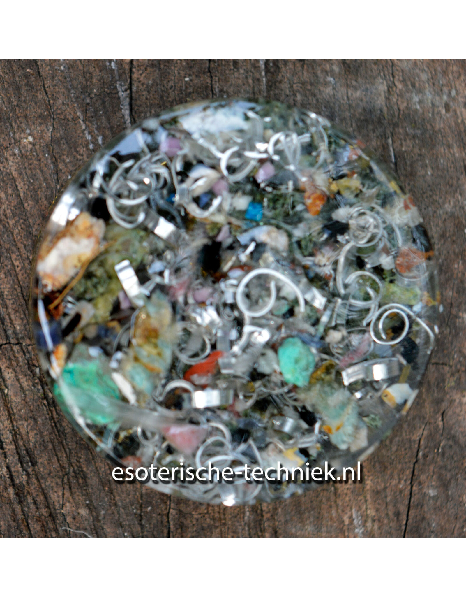 Preseli Bluestone Charging Disc with Various Geometric Symbols