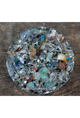 Preseli Bluestone Charging Disc with Various Geometric Symbols
