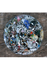 Preseli Bluestone Charging Disc with Various Geometric Symbols