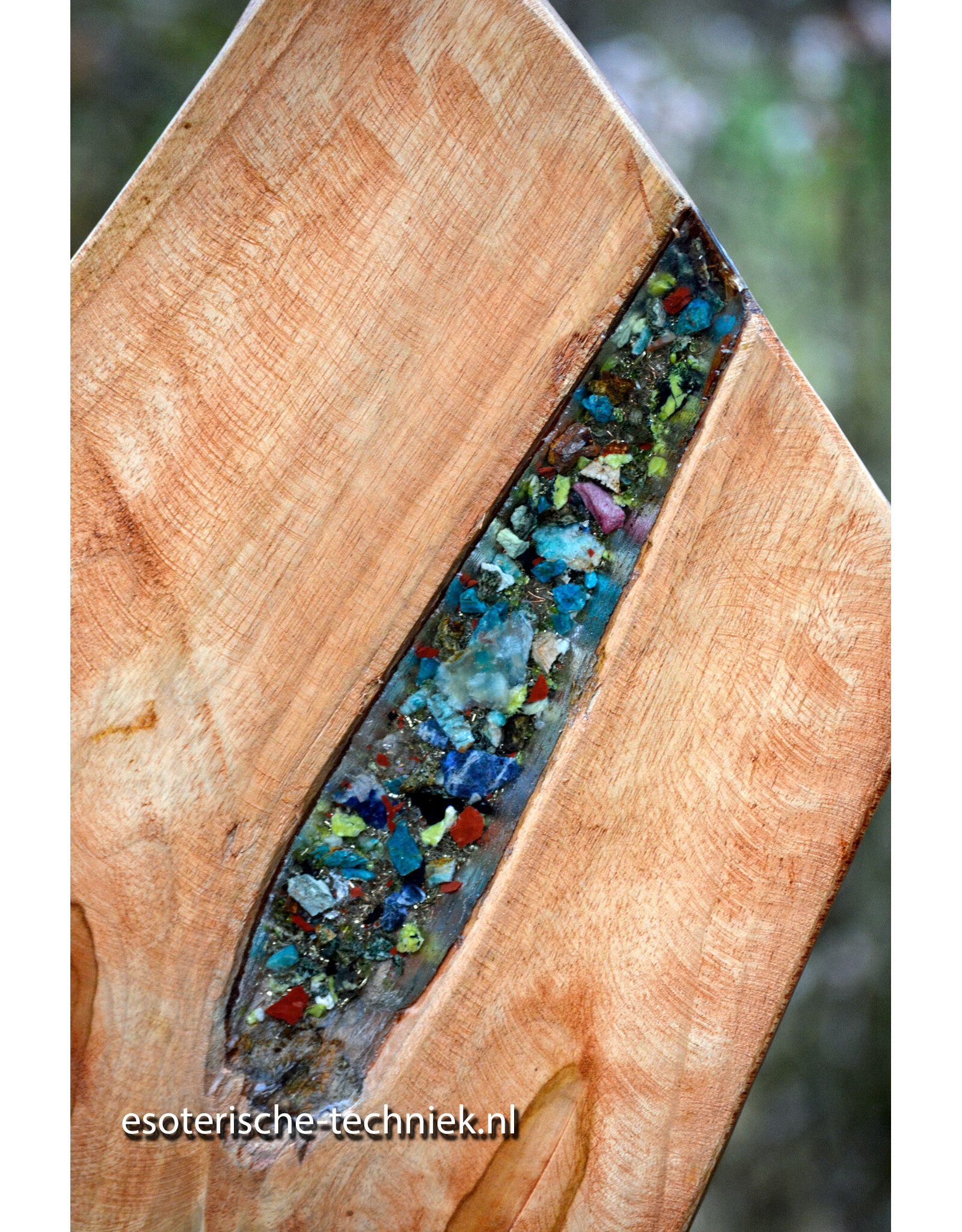 Orgonite Home Protection | Unique Teak Root Decoration
