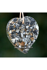Orgonite Window Pendant Pinolite & Shungite | EMF Protection