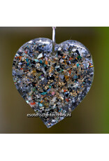 Orgonite Metatron raamhanger met Silicium en Shungite