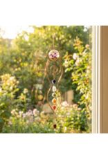 Orgonite Goddess Window Hanger Chakra Stones