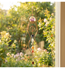 Orgonite Goddess Window Hanger