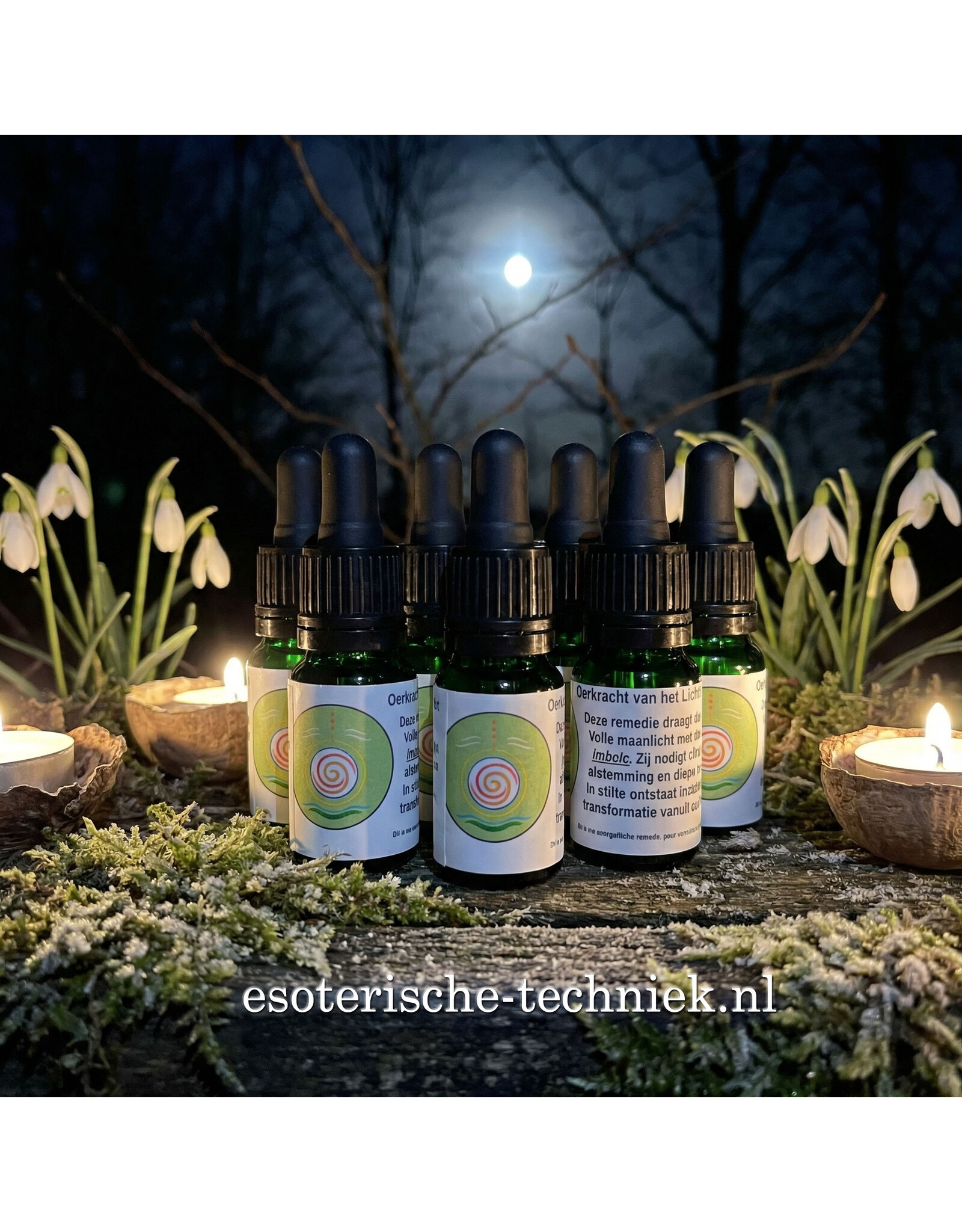 Holistische frequencies Volle Maan Remedie Imbolc  voor Helderheid en Transformatie