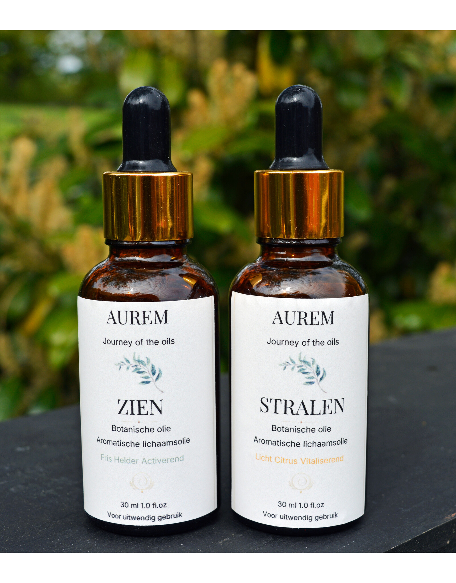 AUREM Etherische olie set STRALEN en ZIEN voor Zelfvertrouwen en Expressie