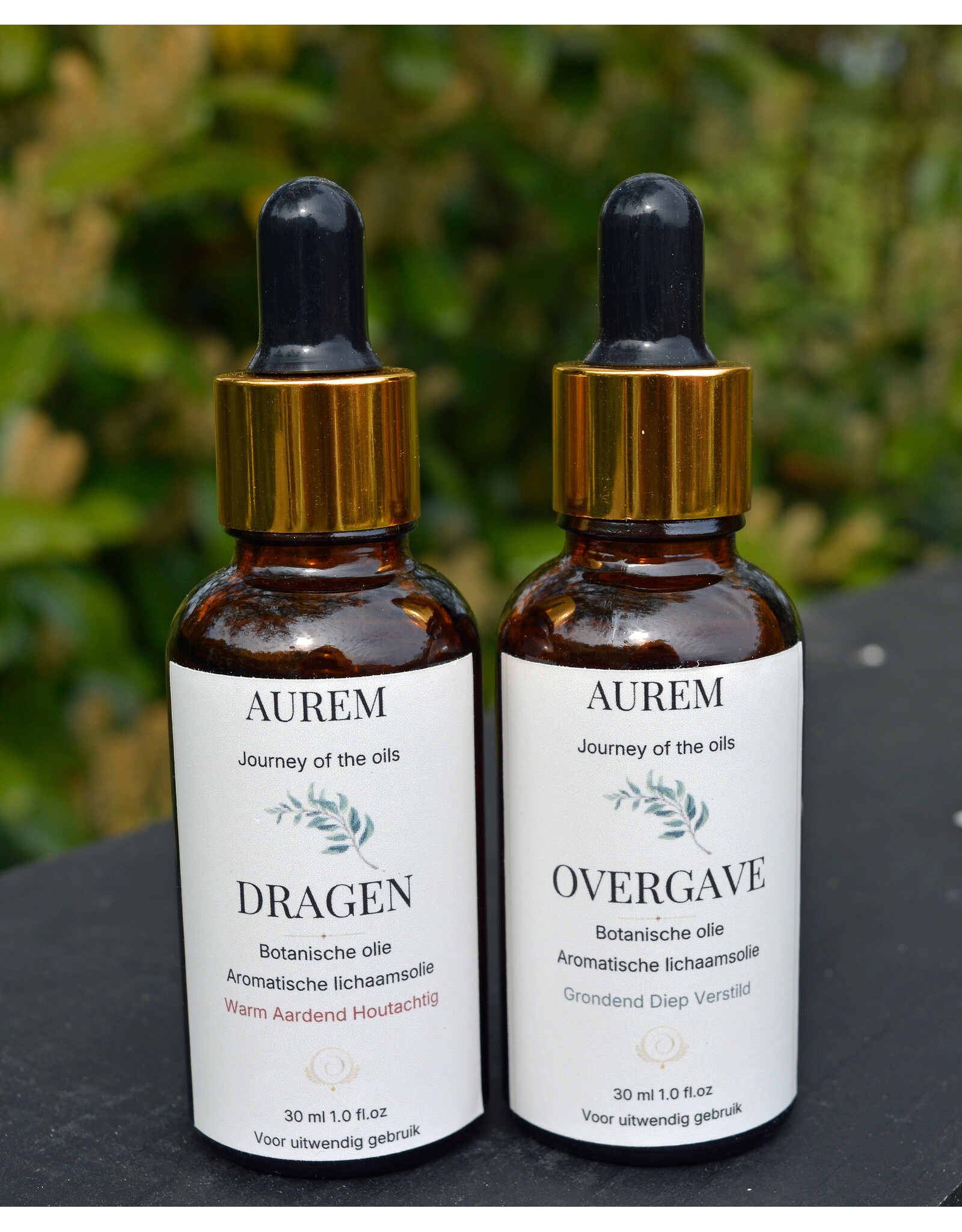 AUREM Etherische olie set DRAGEN en OVERGAVE voor Rust en  Ontspanning