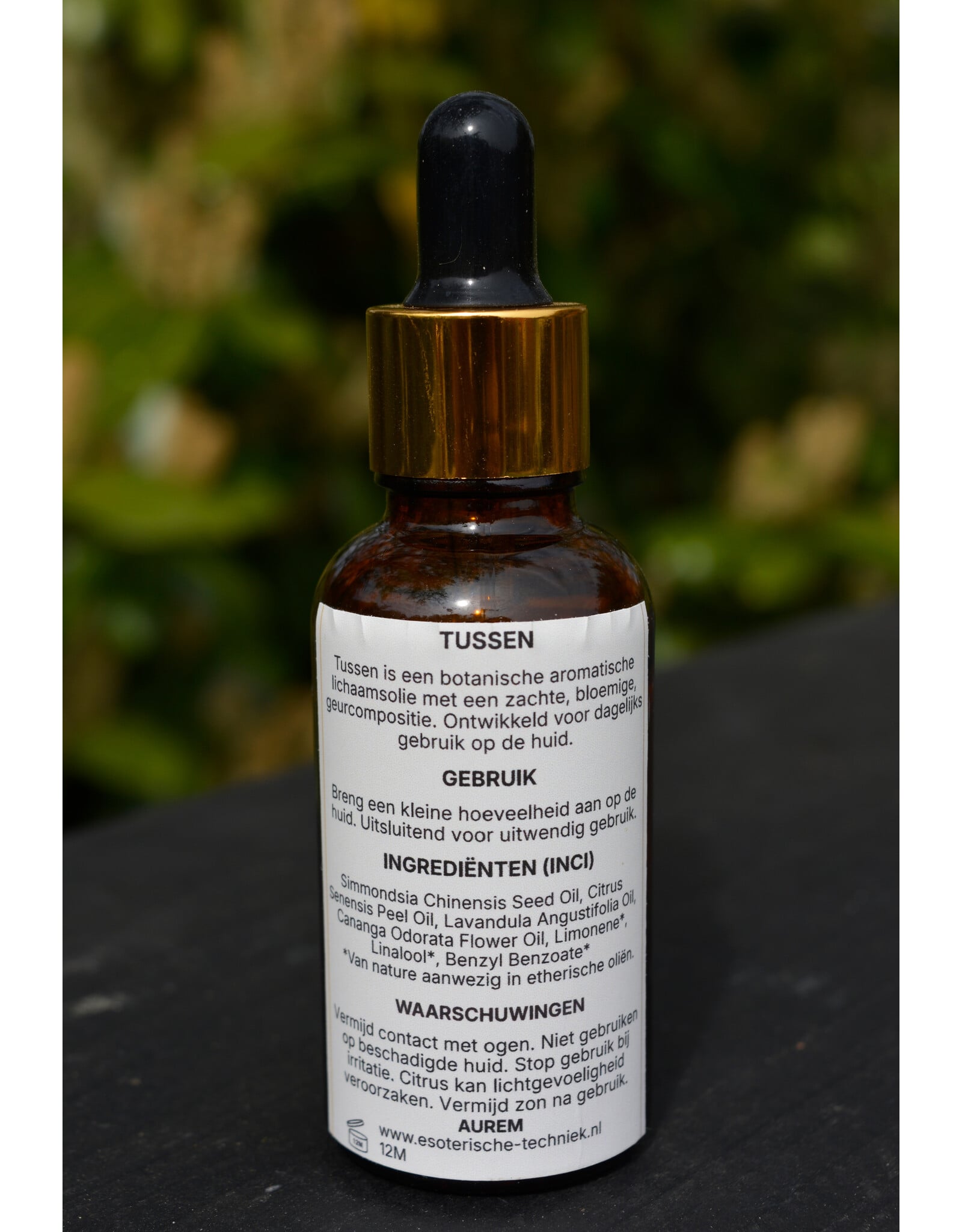 Aurem Tussen Fase 2 etherische olie blend voor Beweging en Verzachting