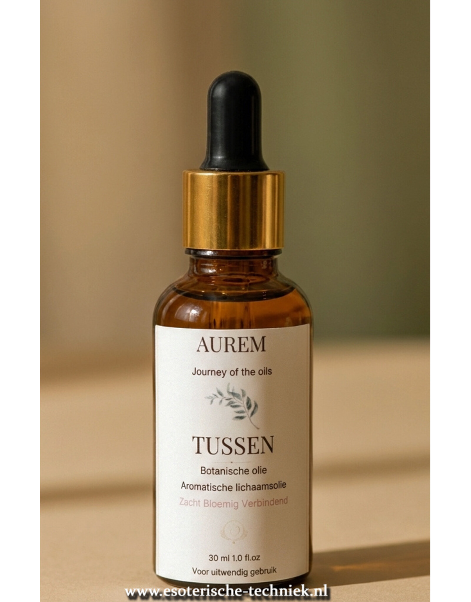 Aurem Tussen Fase 2 etherische olie blend voor Beweging en Verzachting